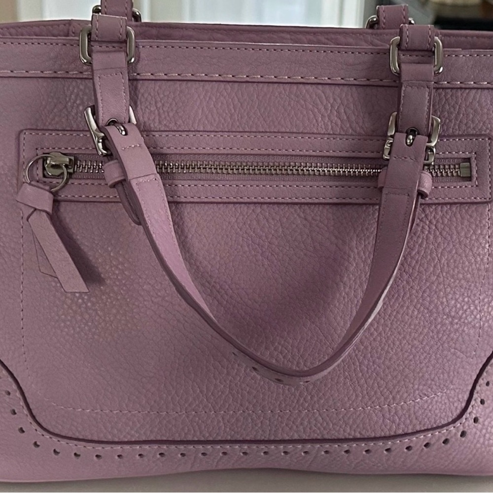 Chic Lavender Satchel Bag - Picture 5 of 6